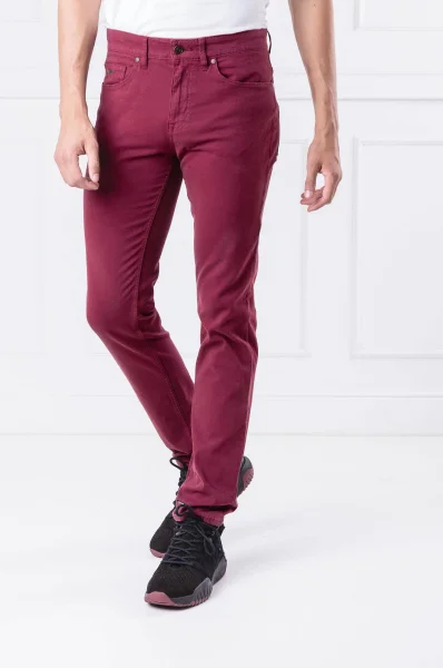 панталон delaware bc-c | slim fit BOSS ORANGE бордо